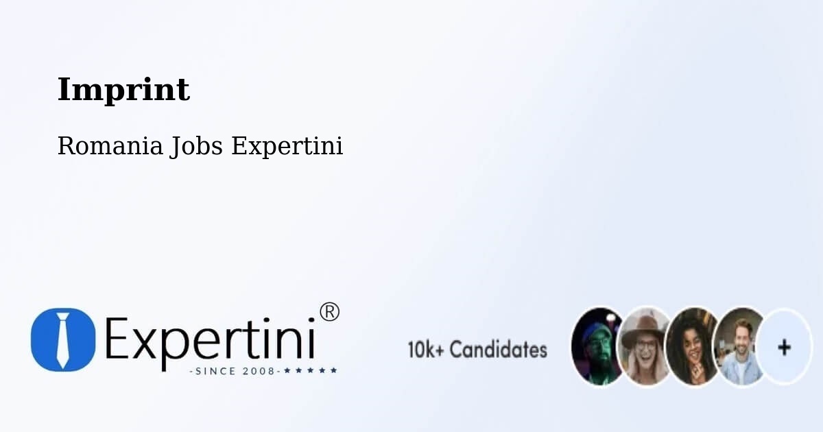 Imprint – Băbeni Oltețu - Romania Jobs Expertini